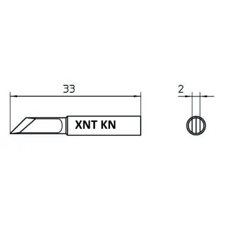 XNTKN - Knife tip XNTKN - Knife tip
